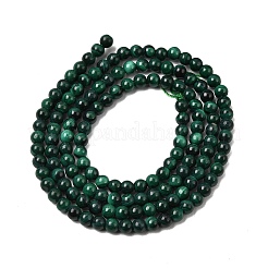 Natural Malachite Beads Strands&nbsp;G-F571-27AB1-3mm-01