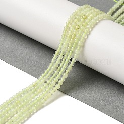 Natural Lemon Jade Beads Strands&nbsp;G-B090-A23-03