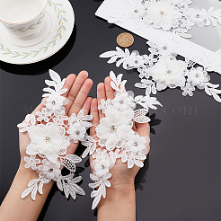 2 Sets Polyester Computerized Embroidery Cloth Iron on/Sew on Patches&nbsp;DIY-GF0005-87