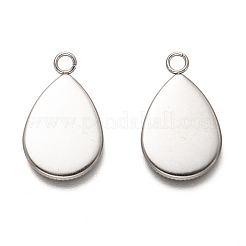 Non-Tarnish 304 Stainless Steel Pendant Cabochon Settings&nbsp;STAS-I176-06A