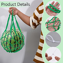 12Pcs Plastic Web Bags&nbsp;DIY-GA0009-40