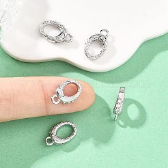 SHEGRACE Brass Micro Pave Clear Cubic Zirconia Spring Gate Rings&nbsp;XGRQ58246-760P
