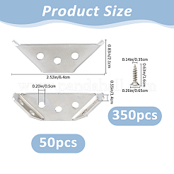 201 Stainless Steel Furniture Angle Code&nbsp;DIY-WH0750-359