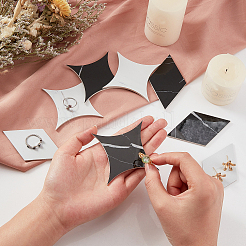 8Pcs 4 Style PVC Finger Ring Display Stands&nbsp;RDIS-GA0001-01