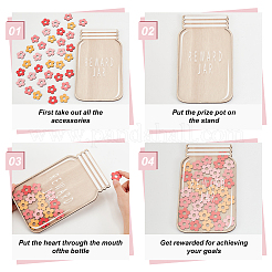 DIY Wood Flower Reward Chart for Kids&nbsp;AJEW-WH0542-79