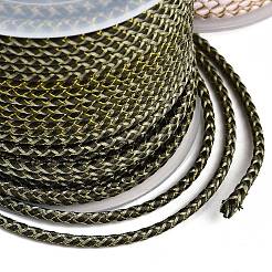 11M Polyester Braided Cord with Cotton Core & Metallic Thread&nbsp;OCOR-Z006-01-28