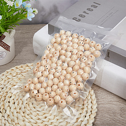 240Pcs Printed Wood Beads&nbsp;WOOD-GF0002-05