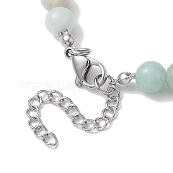 Mixed Gemstone and Pearl Beads Necklaces&nbsp;NJEW-JN04790