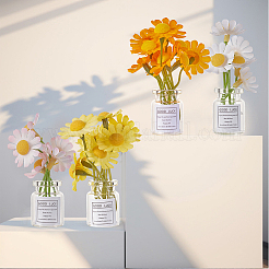 4Pcs 4 Styles Glass Flower Display Decorations&nbsp;DJEW-CN0001-44