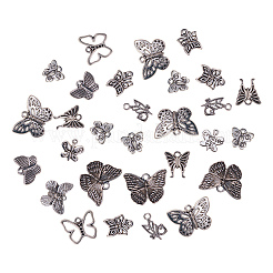 Tibetan Style Hollow Alloy Pendants&nbsp;TIBE-CJ0001-09