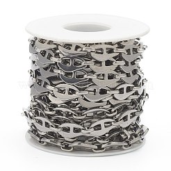 Tarnish Resistant 304 Stainless Steel Mariner Link Chains&nbsp;STAS-H145-08P