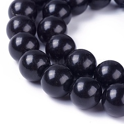 Natural Coal Quartz Beads Strands&nbsp;G-G787-01A