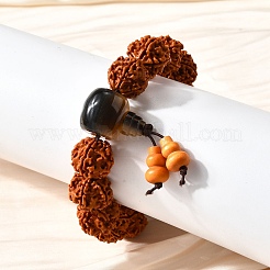 Bodhi King Kong Beaded Stretch Bracelets&nbsp;BJEW-M110-04C