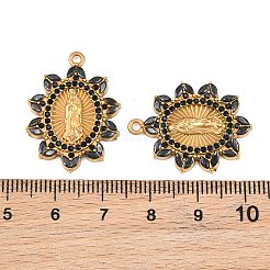 304 Stainless Steel Rhinestone Pendants&nbsp;RB-CBADC81-15G-02