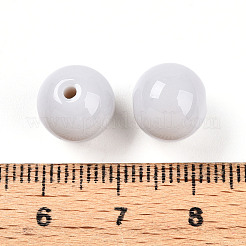 Opaque Solid Color Glass Beads&nbsp;X1-GLAA-N007-10mm-A08