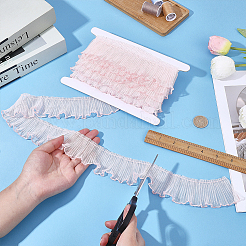 5 Yards Polyester Pleated Lace Trim&nbsp;OCOR-FG0003-36E