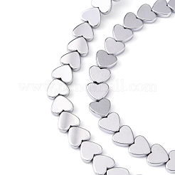 Non-magnetic Synthetic Hematite Beads Strands&nbsp;X-G-Q883-8x8mm-6