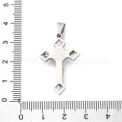 Non-Tarnish 304 Stainless Steel Pendants&nbsp;STAS-D087-02P-1