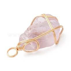 Raw Rough Natural Ametrine Copper Wire Wrapped Pendants&nbsp;PALLOY-JF02130