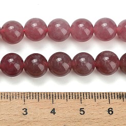 Natural Madagascar Rose Quartz Beads Strands&nbsp;G-L642-B20-8mm