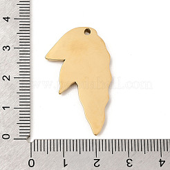 304 Stainless Steel Pendants&nbsp;STAS-P431-17G