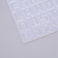 Aalphabet Silicone Molds&nbsp;DIY-WH0181-47