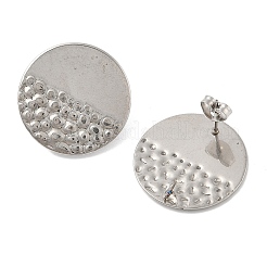 304 Stainless Steel Stud Earrings Findings&nbsp;EJEW-R151-01P-03