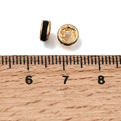 Brass Rhinestone Beads&nbsp;RB-K001-02G-03