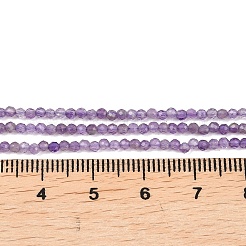 Natural Amethyst Beads Strands&nbsp;G-B171-C02-2mm