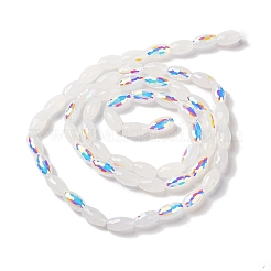 AB Color Plated Electroplate Beads Strands&nbsp;EGLA-H104-04D