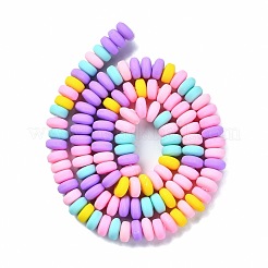 Handmade Polymer Clay Beads Strands&nbsp;CLAY-N008-008M