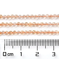 Heated Natural Citrine Beads Strands&nbsp;G-Q002-B04-01
