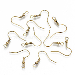 304 Stainless Steel Earring Hooks&nbsp;STAS-S111-001G-NR