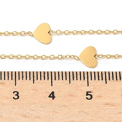 304 Stainless Steel Heart Lariat Y Necklaces for Women&nbsp;NJEW-C082-01G