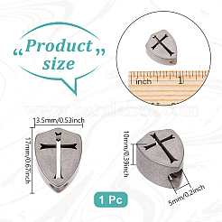 1Pc Titanium Alloy TC4 Beads&nbsp;FIND-NB0006-57