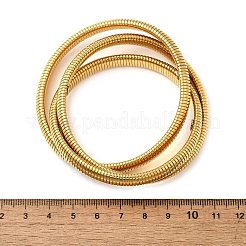 304 Stainless Steel Stretch Bracelets&nbsp;BJEW-A031-01A-G
