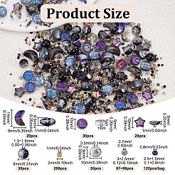 530Pcs Electroplate Transparent Glass Beads&nbsp;GLAA-NB0001-86