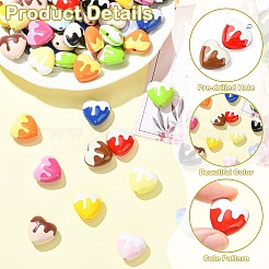 Baking Paint Opaque Acrylic Beads&nbsp;OACR-CJZ0001-01