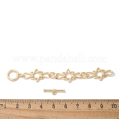 Brass Chain Extender&nbsp;KK-U052-08G