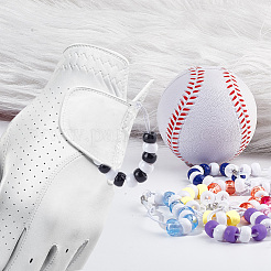 8Pcs 8 Style Plastic Beaded Golf Score Counters&nbsp;AJEW-DR00002