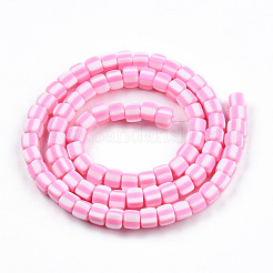 Handmade Polymer Clay Beads Strands&nbsp;CLAY-N010-074-08
