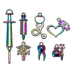 14Pcs 7 Style Alloy Pendants&nbsp;FIND-LS0001-26MC
