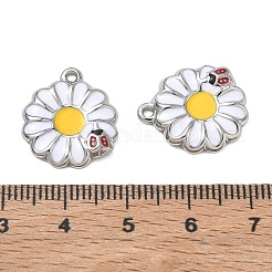 304 Stainless Steel Enamel Pendants&nbsp;SA-CBA7876-31P-03