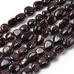 Natural Garnet Beads Strands&nbsp;G-B161-B11