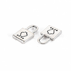 Tibetan Style Alloy Pendants Rhinestone Settings&nbsp;TIBEP-N011-015