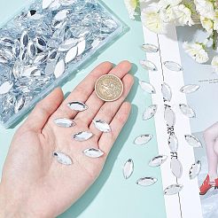 300Pcs Imitation Taiwan Acrylic Rhinestone Cabochons&nbsp;GACR-FG0001-12A
