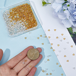 1000Pcs 2 Colors Zinc Alloy Spacer Beads&nbsp;FIND-SP0002-34
