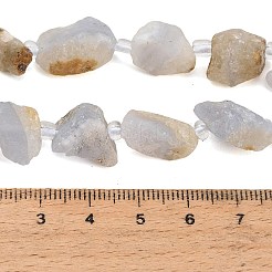 Raw Rough Natural Blue Lace Agate Beads Strands&nbsp;GG-CBA0B77-A04-01