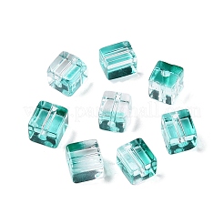 Baking Paint Transparent Glass Beads&nbsp;X1-DGLA-N005-01A-04
