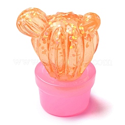 Transparent Resin Cabochons&nbsp;RESI-R437-02C